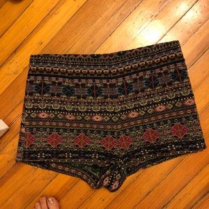 Urban Outfitters high wasted hot pants